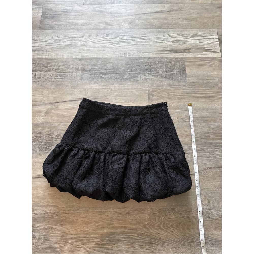 Zara Black Ballon Skort Size XS Brand New With Tag